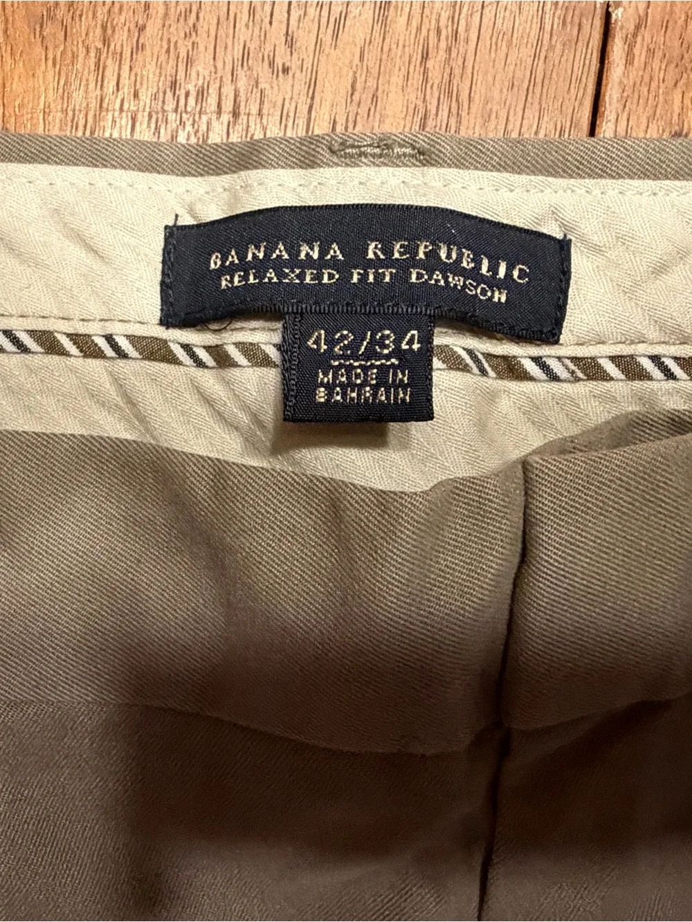 Banana Republic Men's Chinos — Light Taupe